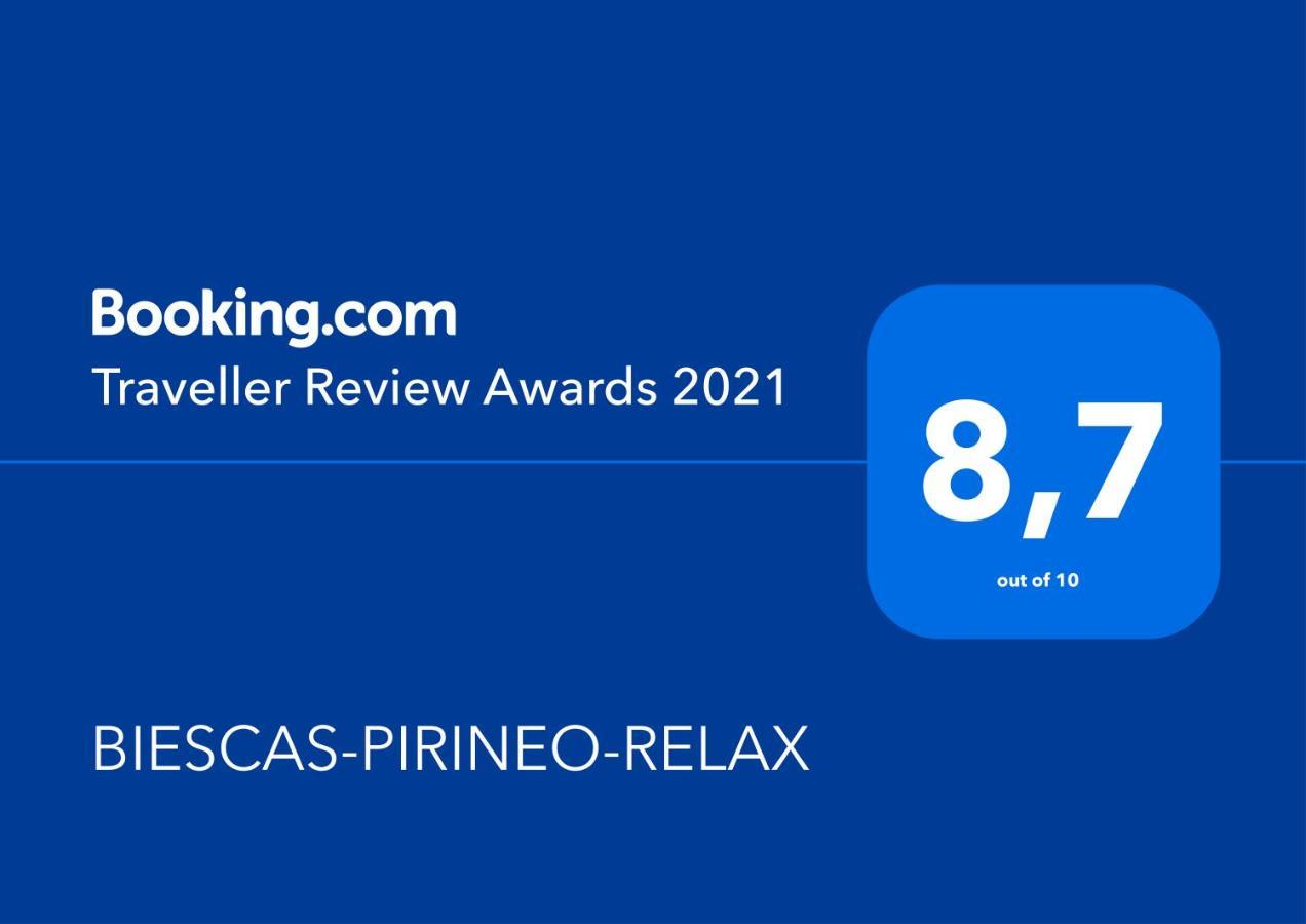 Biescas-Pirineo-Relax 아파트 외부 사진